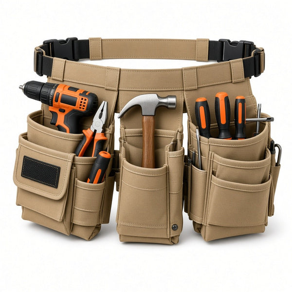 Healworld detachable 3-pouch tool belt