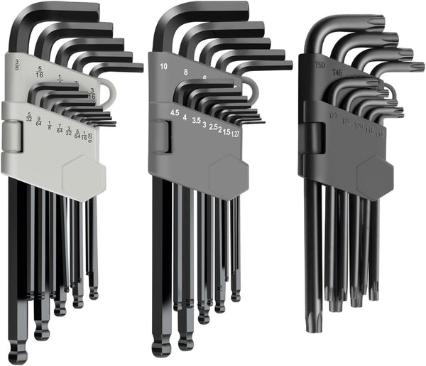Healworld 35-piece folding hex key set