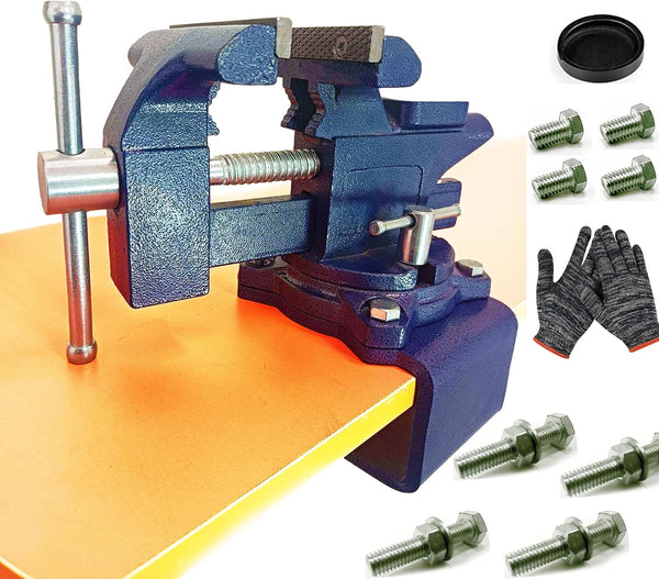 Healworld 4.5-in swivel workbench vise